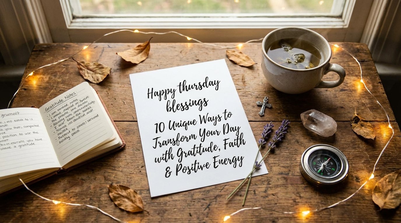 happy thursday blessings