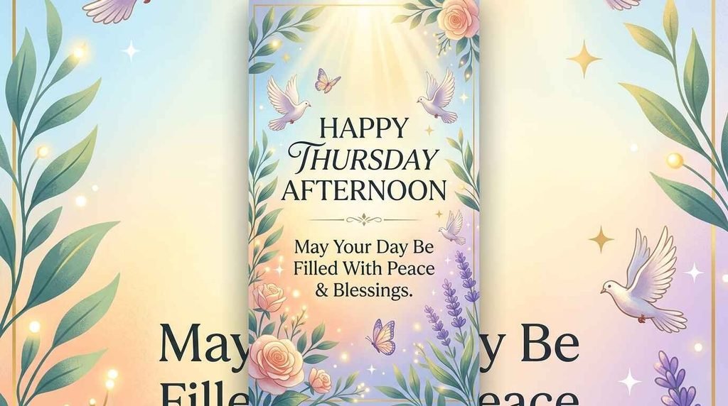 thursday afternoon blessings