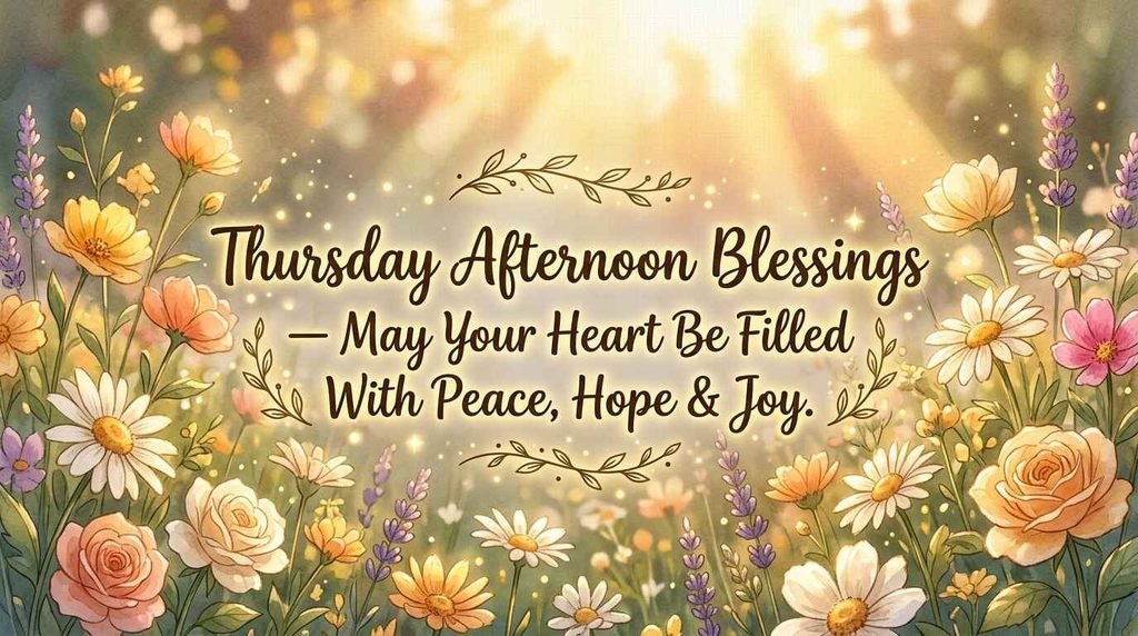 thursday afternoon blessings quotes